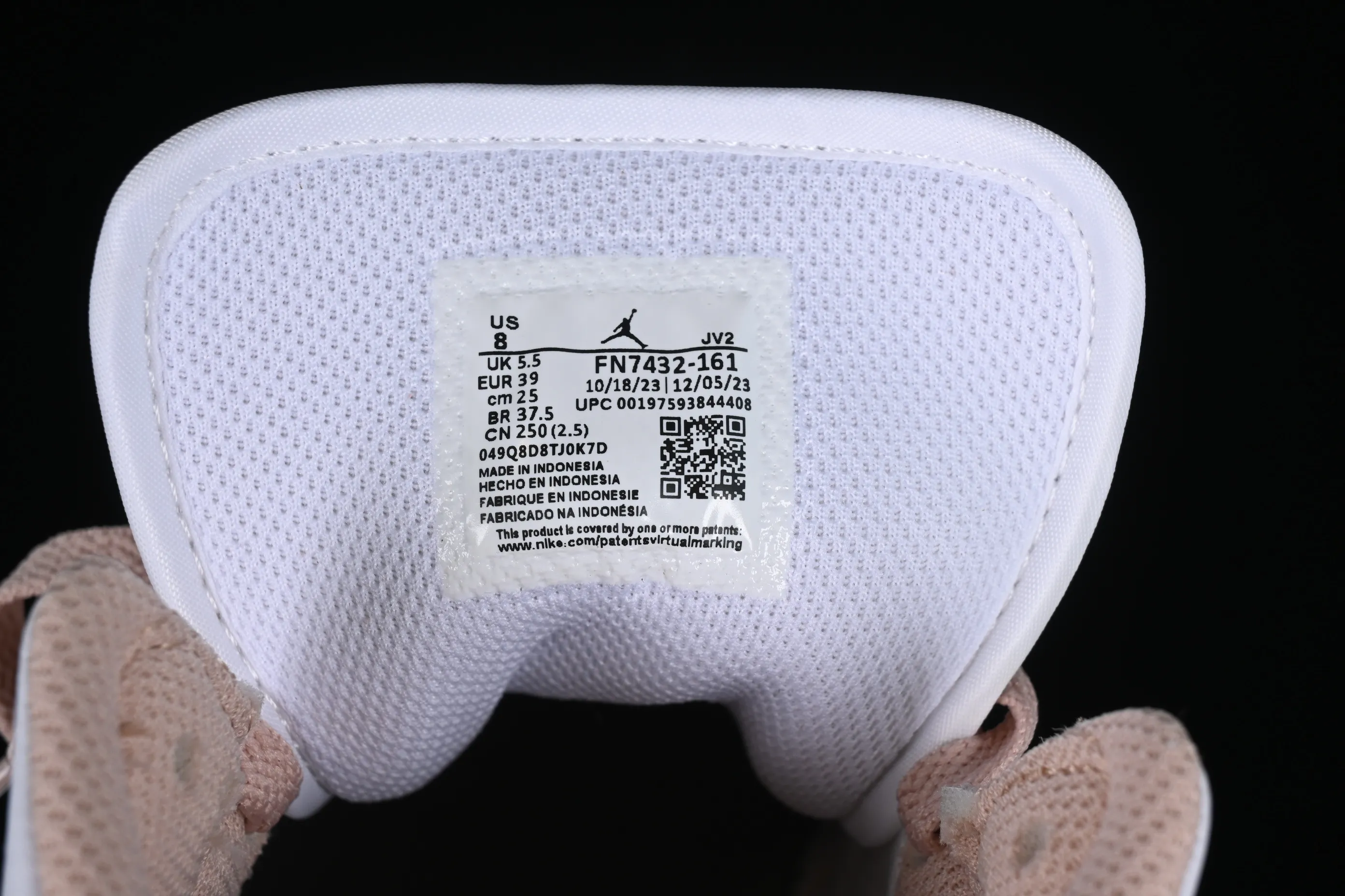 All categories Air Jordan Jordan series basketball shoes Air Jordan 1 Mid Air Jordan AJ1 Mid AJ1 Joe 1 white pink mid-top basketball shoes FN7432-161